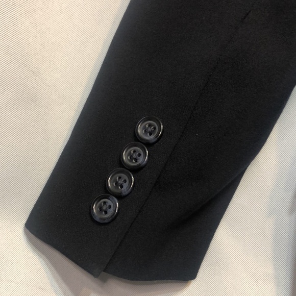 Calvin Klein Black Tux Blazer, Boys Size 8 - Picture 2 of 4